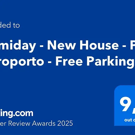 Homiday - New House - Aeroporto - Free Parking Apartment